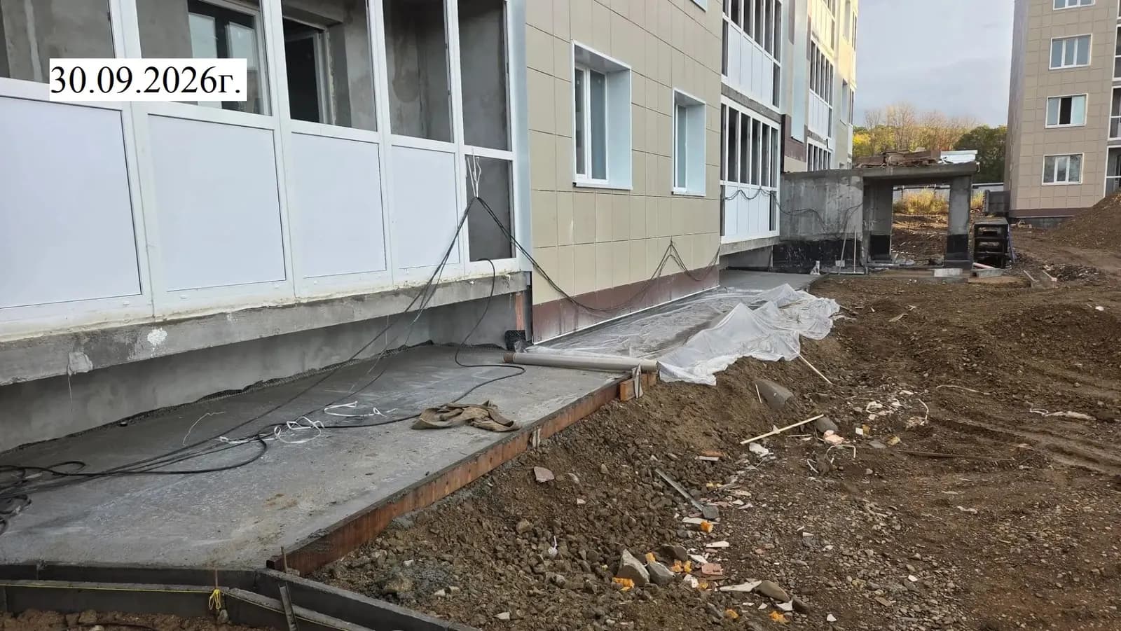 Жилой дом, Поселок городского типа Лучегорск: ход строительства, сентябрь 2026