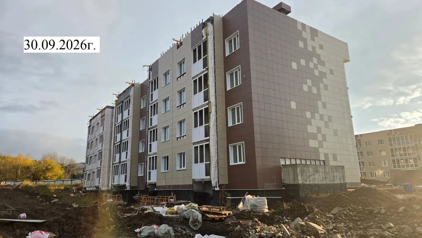 Жилой дом, Поселок городского типа Лучегорск: ход строительства, сентябрь 2026