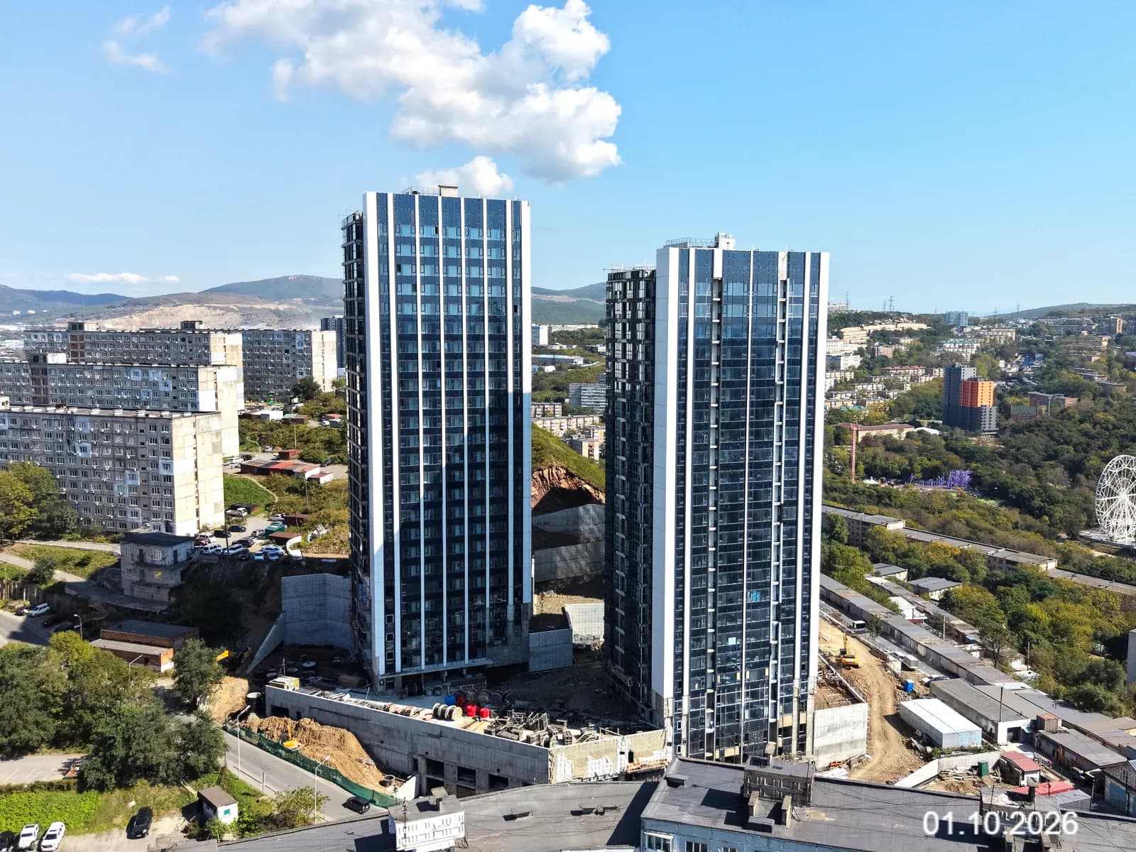 Панорама: ход строительства, октябрь 2026