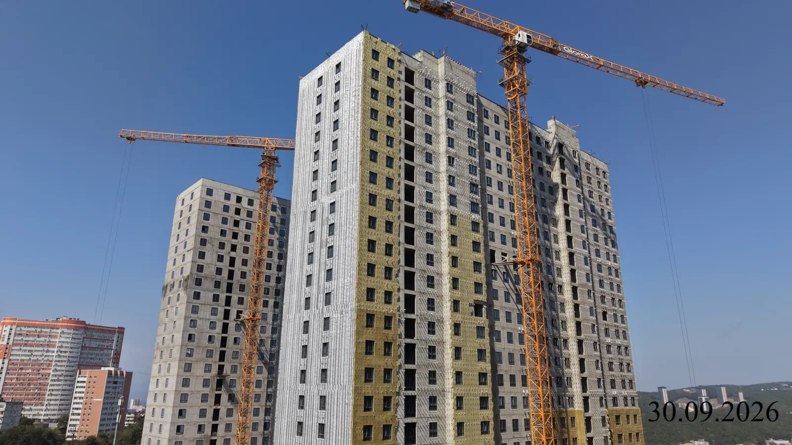 Тухачевского: ход строительства, сентябрь 2026
