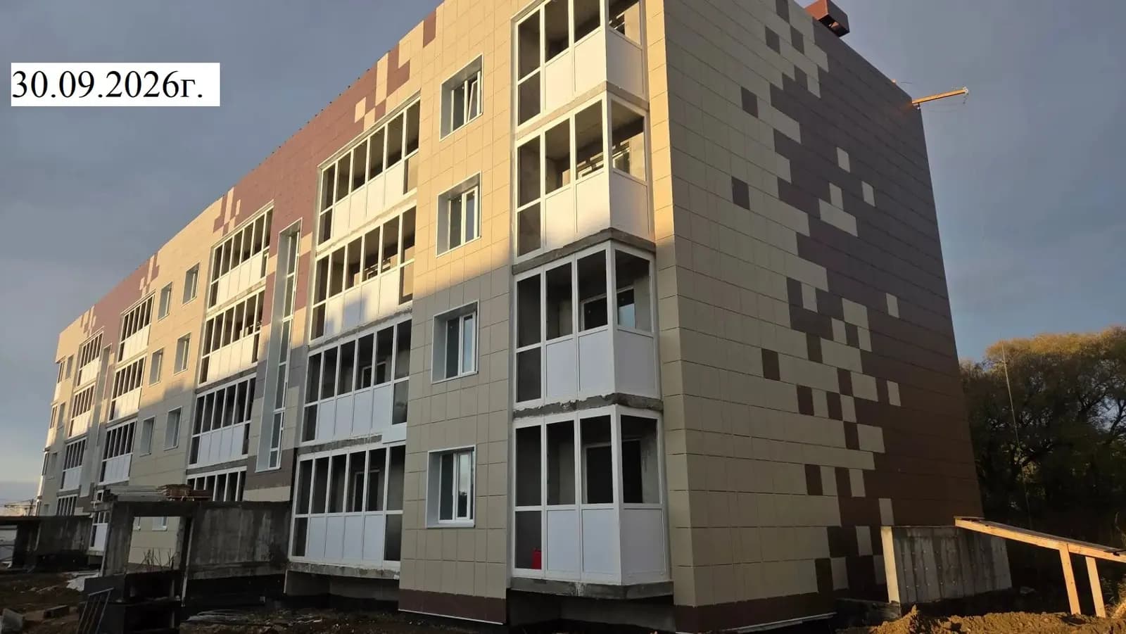 Жилой дом, Поселок городского типа Лучегорск: ход строительства, сентябрь 2026