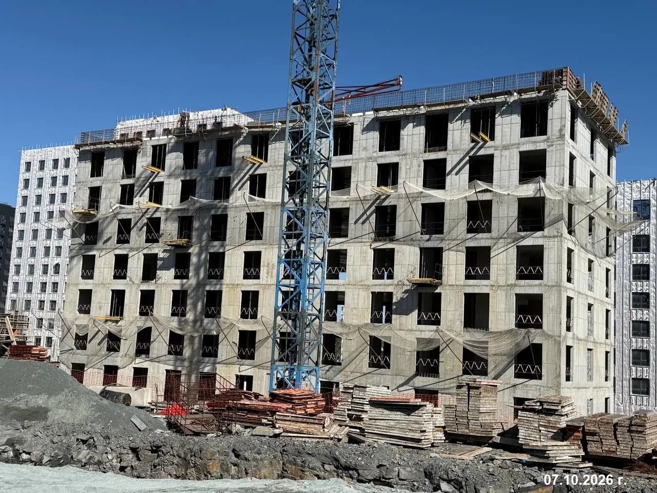 ДОМ на Востоке (корпус 8): ход строительства, октябрь 2026