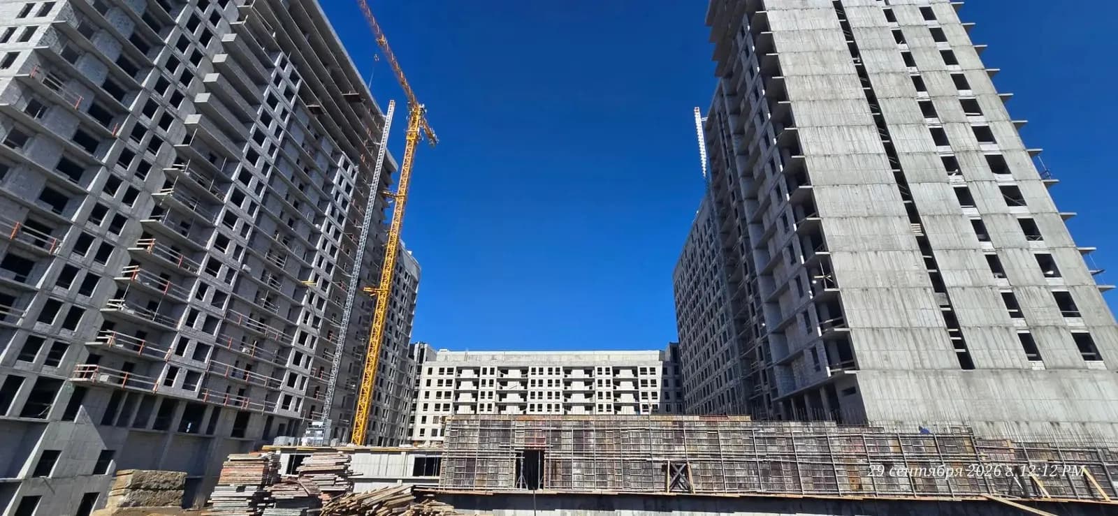 Атриум: ход строительства, сентябрь 2026
