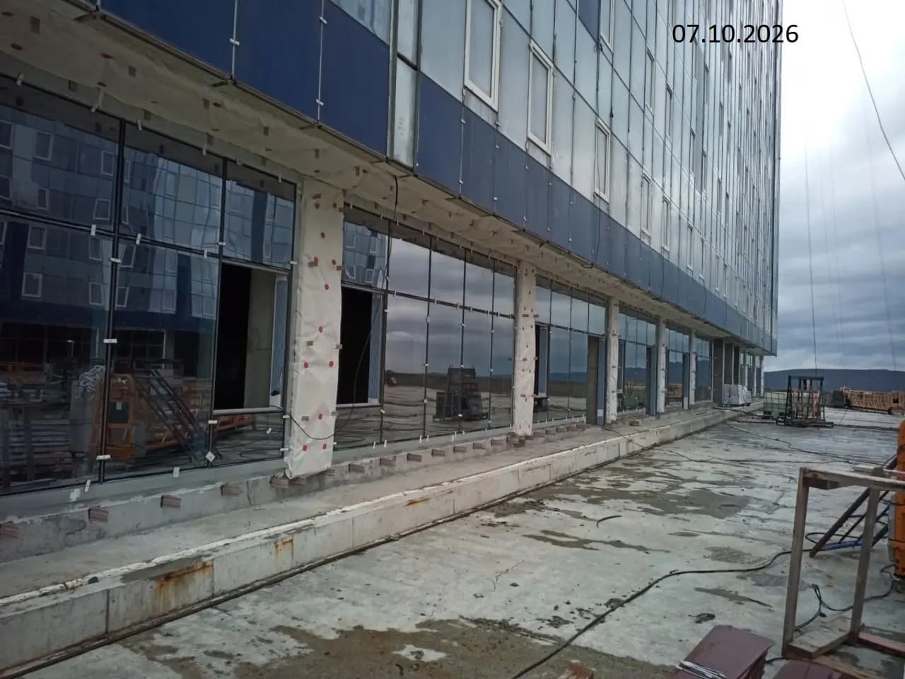 Острогорный: ход строительства, октябрь 2026