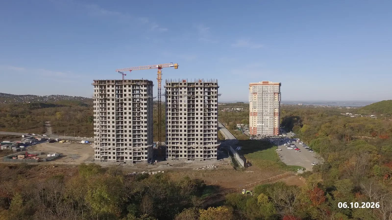 Жилой дом, Город Заметный: ход строительства, октябрь 2026