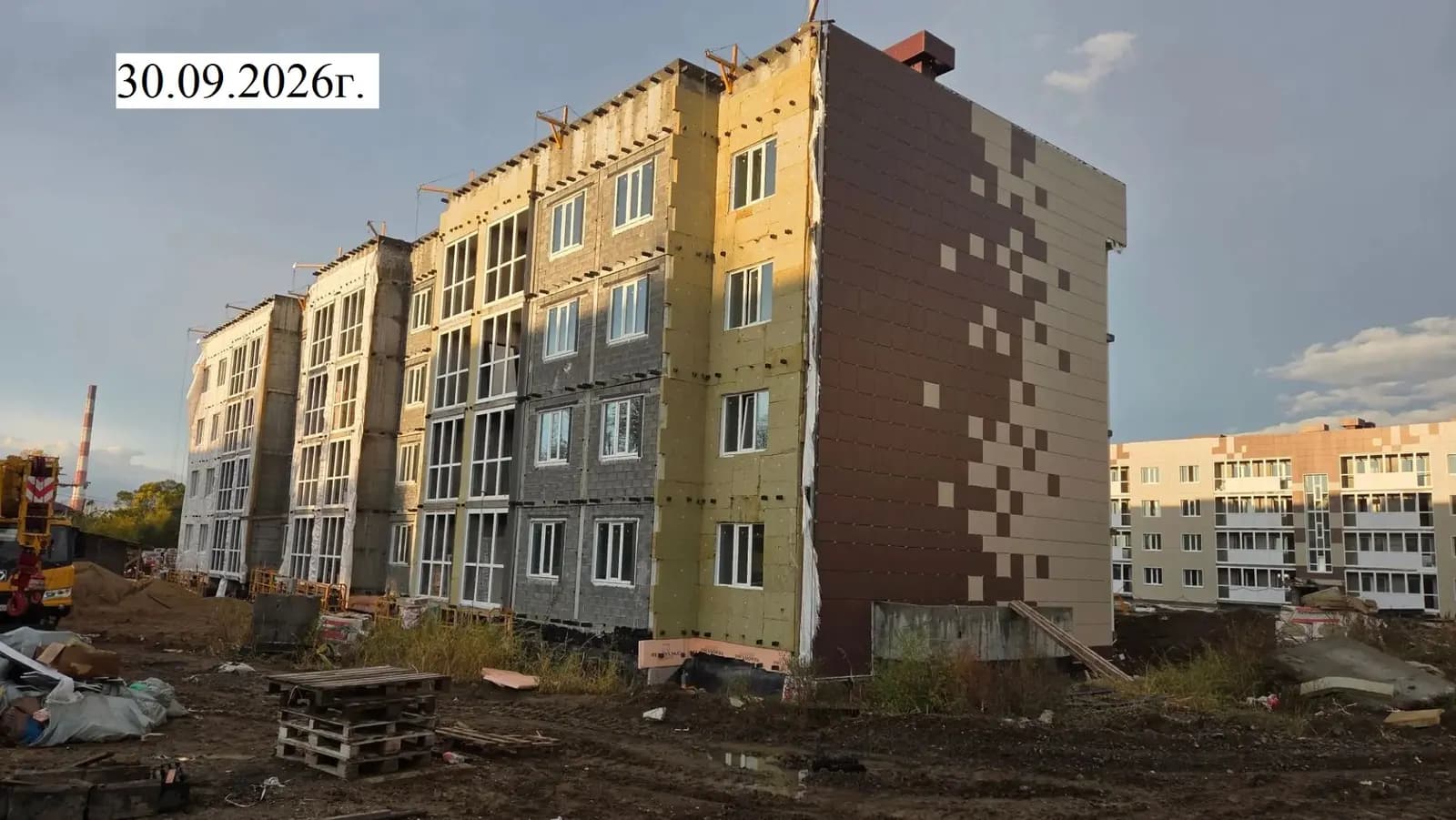 Жилой дом, Поселок городского типа Лучегорск: ход строительства, сентябрь 2026