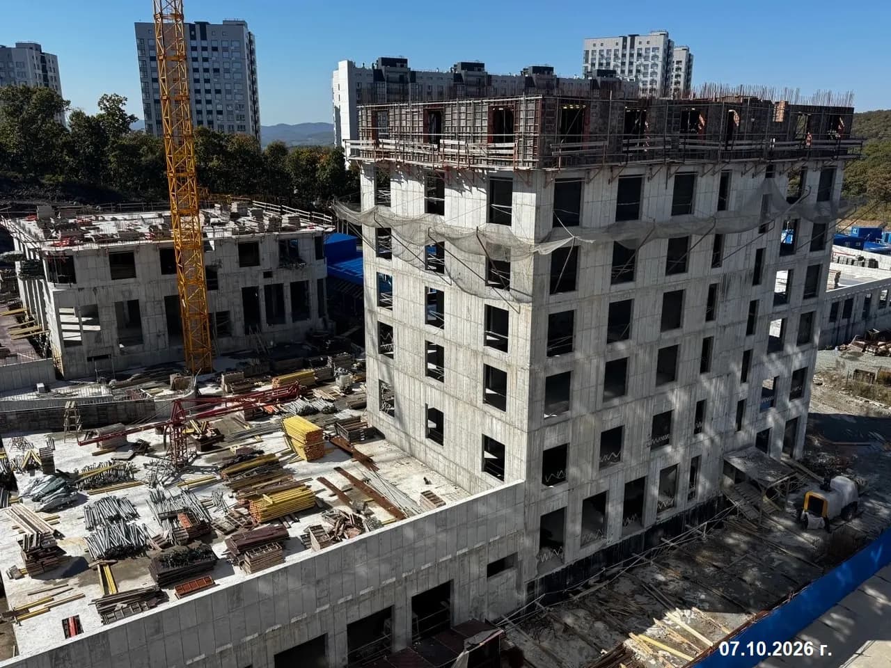 ДОМ на Востоке (корпус 7): ход строительства, октябрь 2026