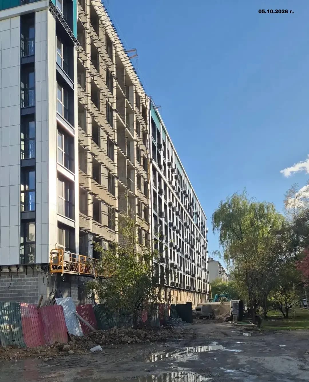 Уссури Парк: ход строительства, октябрь 2026