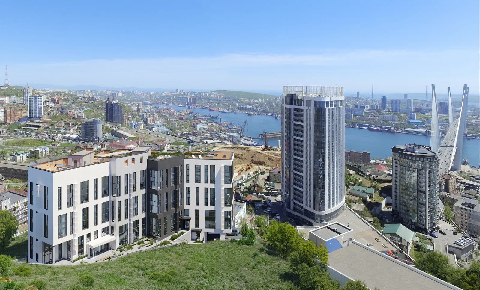 Жилой дом, Владивосток, Улица Полонского, в районе, фото 1