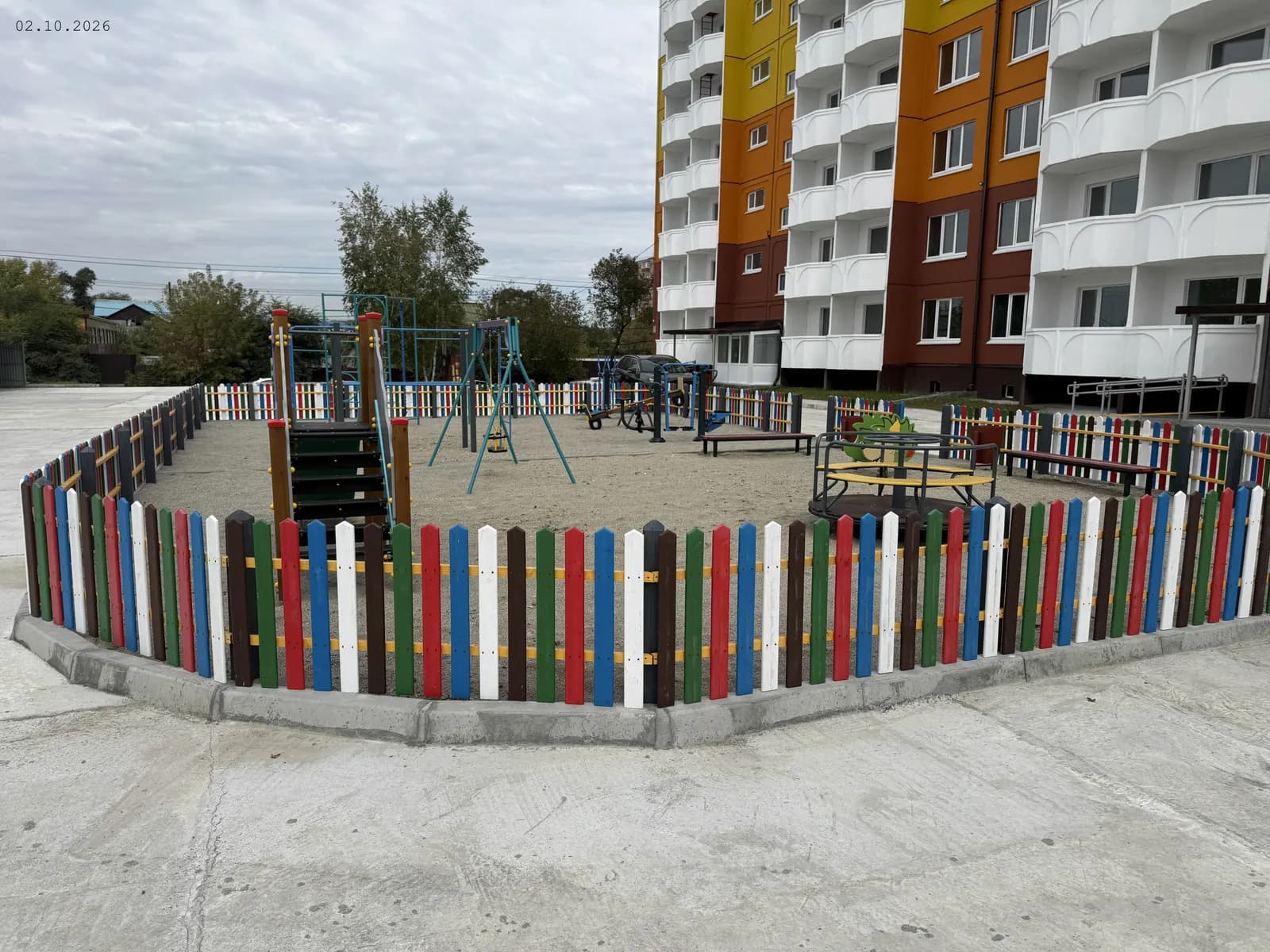 Жилой дом, Уссурийск: ход строительства, октябрь 2026